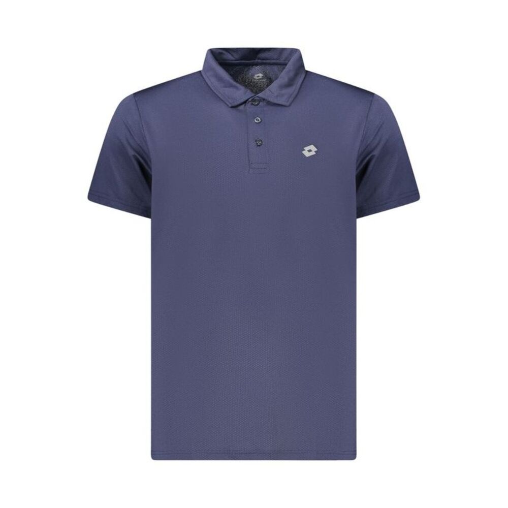 Lotto Blue Polyester Men's Polo Men's Shirt
